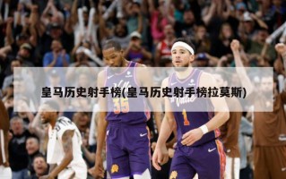 皇马历史射手榜(皇马历史射手榜拉莫斯)