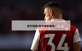 苏宁球员(苏宁球员吉翔)
