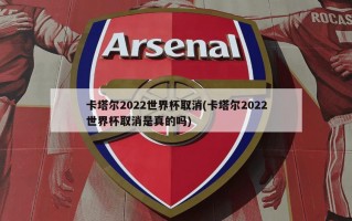 卡塔尔2022世界杯取消(卡塔尔2022世界杯取消是真的吗)