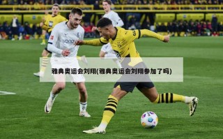 雅典奥运会刘翔(雅典奥运会刘翔参加了吗)