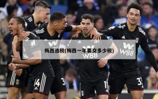 梅西逃税(梅西一年要交多少税)