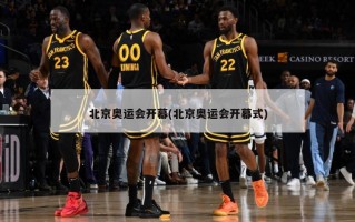北京奥运会开幕(北京奥运会开幕式)