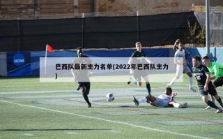 巴西队最新主力名单(2022年巴西队主力)