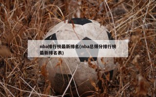 nba排行榜最新排名(nba总得分排行榜最新排名表)