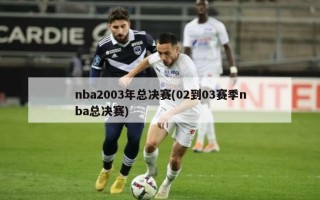 nba2003年总决赛(02到03赛季nba总决赛)
