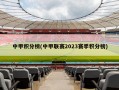 中甲积分榜(中甲联赛2023赛季积分榜)