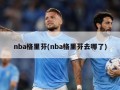 nba格里芬(nba格里芬去哪了)