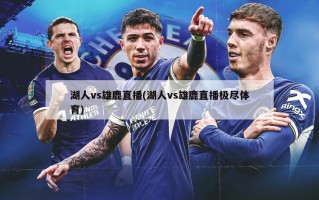 湖人vs雄鹿直播(湖人vs雄鹿直播极尽体育)