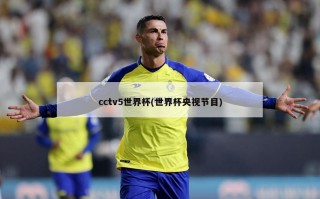 cctv5世界杯(世界杯央视节目)