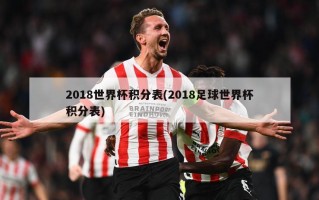 2018世界杯积分表(2018足球世界杯积分表)